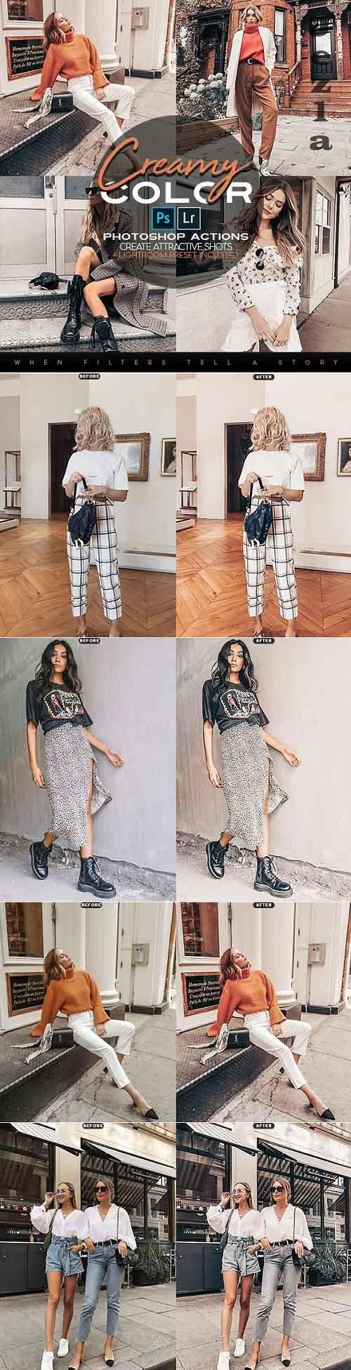 Creamy Photoshop Action + LR Presets 28194637 Creamy Photoshop Action + LR Presets 28194637