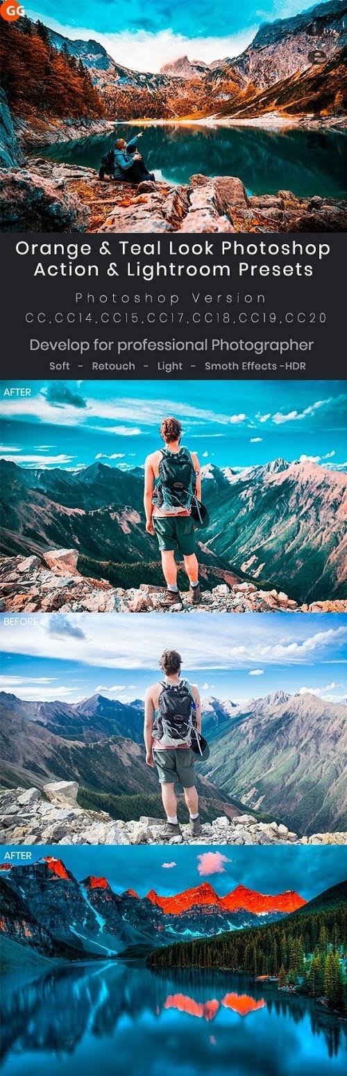 Orange & Teal Look Photoshop Action & Lightroom Presets 28205906 Orange & Teal Look Photoshop Action & Lightroom Presets 28205906