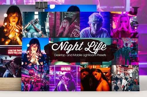 Night Life Lightroom Presets - 5207704 Night Life Lightroom Presets - 5207704