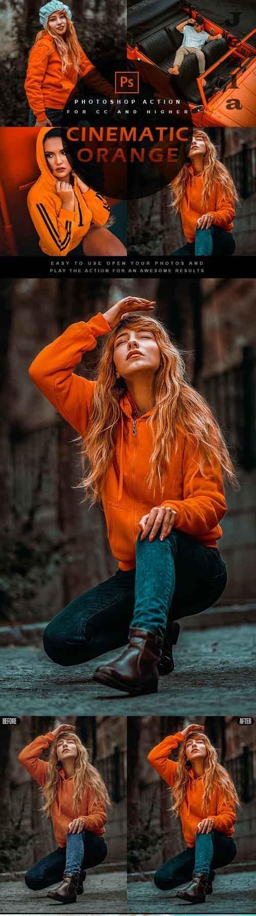 Cinematic orange - Photoshop Action 28110099 Cinematic orange - Photoshop Action 28110099
