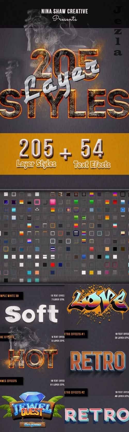 205 PHSP Layer Styles Bundle - 28370150