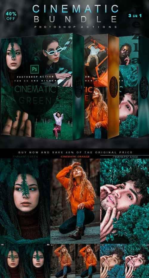 Cinematic Bundle - Photoshop Actions - 28469226 Cinematic Bundle - Photoshop Actions - 28469226