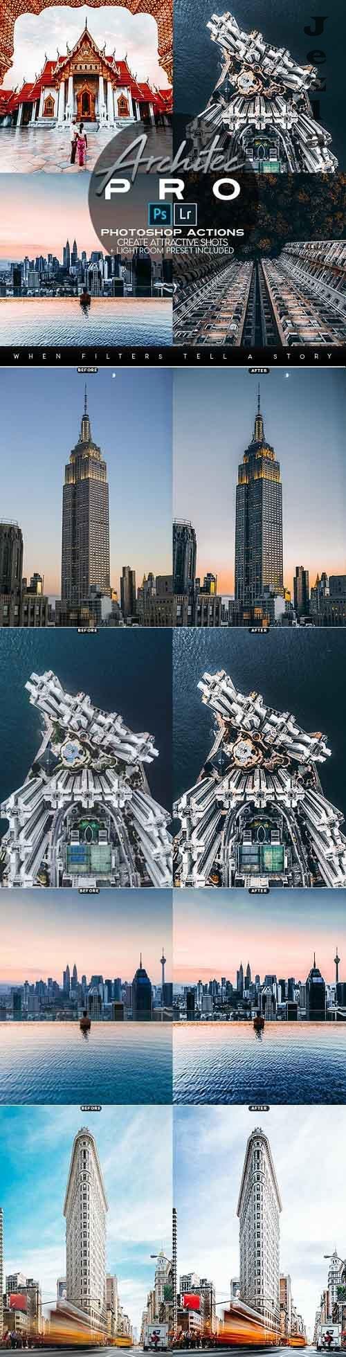 Architec PRO Photoshop Actions + LR Presets 2814464 Architec PRO Photoshop Actions + LR Presets 2814464