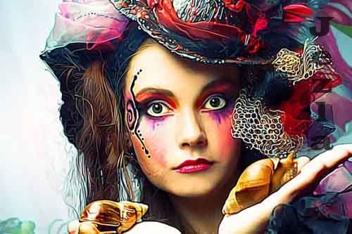 Painting Photoshop Action V4 Painting Photoshop Action V4