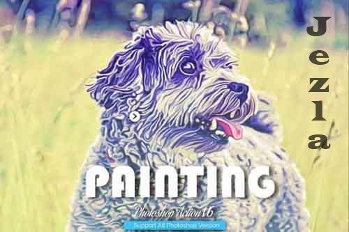 Painting Photoshop Action V6 Painting Photoshop Action V6