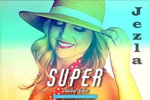 Super Painting Photoshop Action Super Painting Photoshop Action