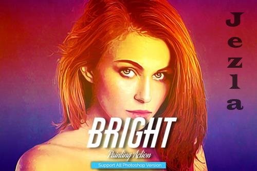 Bright Painting Photoshop Action Bright Painting Photoshop Action