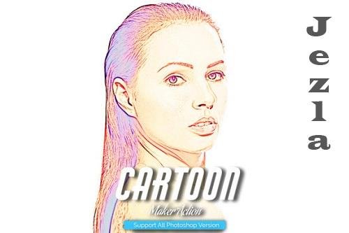 Cartoon Maker Photoshop Action Cartoon Maker Photoshop Action