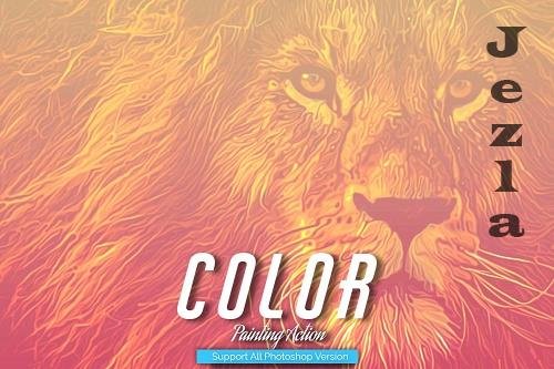 Color Painting Art Photoshop Action - 5444732 Color Painting Art Photoshop Action - 5444732