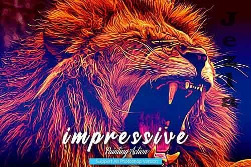 Impressive Painting Photoshop Action - 5444755 Impressive Painting Photoshop Action - 5444755