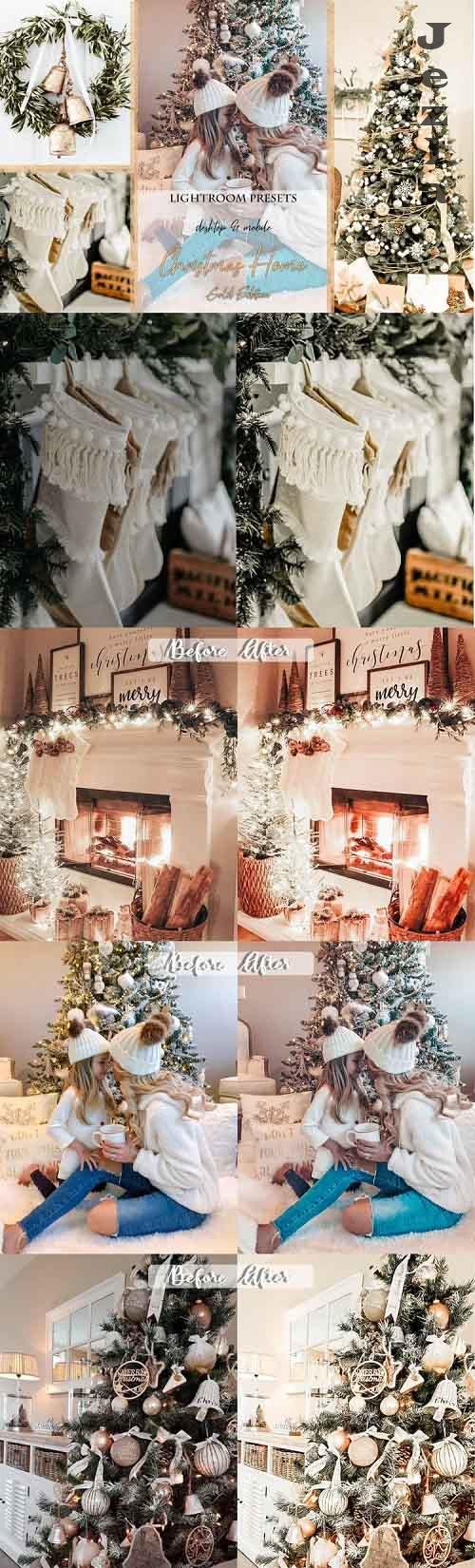 Christmas Home Gold Edition Lightroom Presets - 931319 Christmas Home Gold Edition Lightroom Presets - 931319