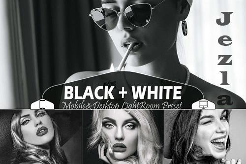18 Black White Mobile & Desktop Lightroom Presets B&W Filter - 827424 18 Black White Mobile & Desktop Lightroom Presets B&W Filter - 827424