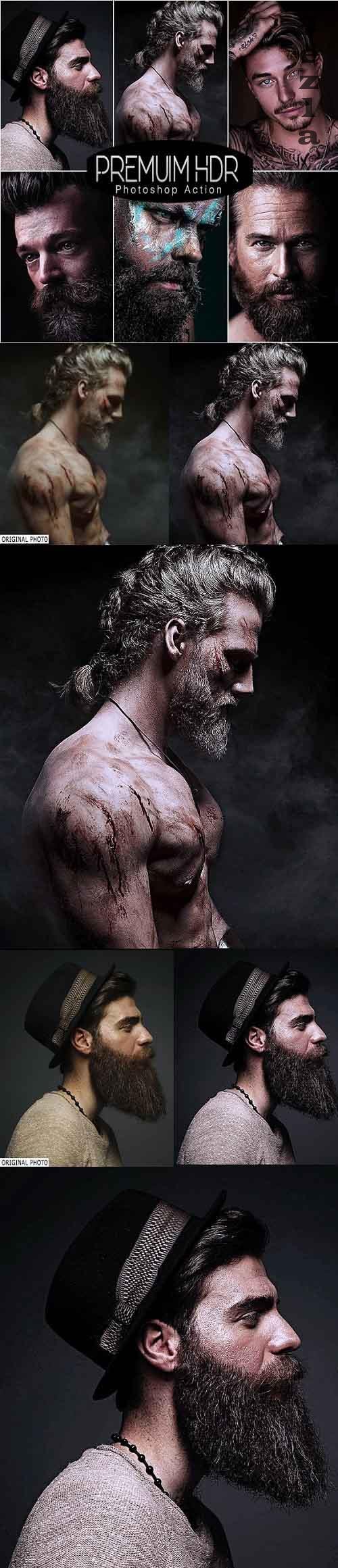 Premium HDR Photoshop Actions 25928370 Premium HDR Photoshop Actions 25928370