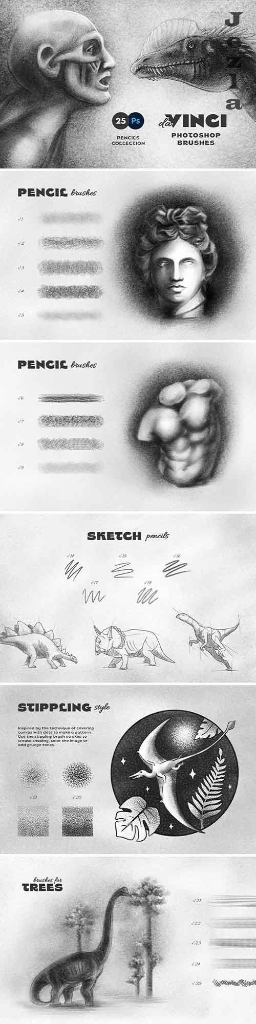 Pencil Photoshop Brushes - 5379881 Pencil Photoshop Brushes - 5379881