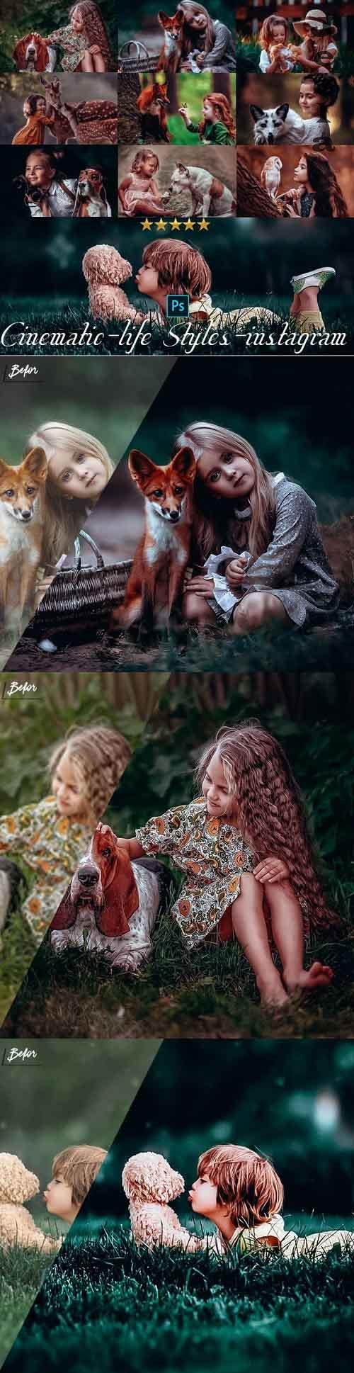 Portrait Cinematic PHSP Actions - 25990069
