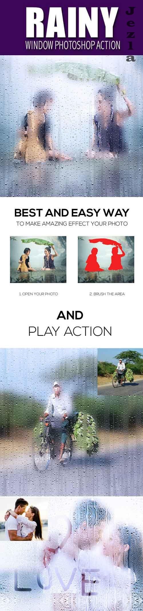 GraphicRiver - Rainy Window PHSP Action 20178712