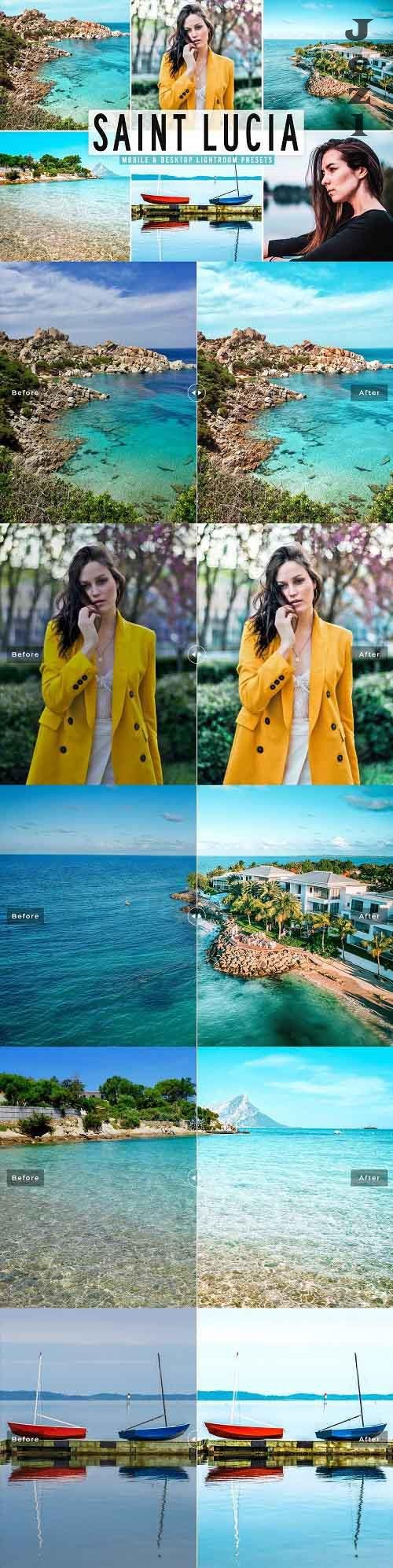 CreativeMarket - Saint Lucia Pro Lightroom Presets - 5498255 - Mobile & Desktop CreativeMarket - Saint Lucia Pro Lightroom Presets - 5498255 - Mobile & Desktop