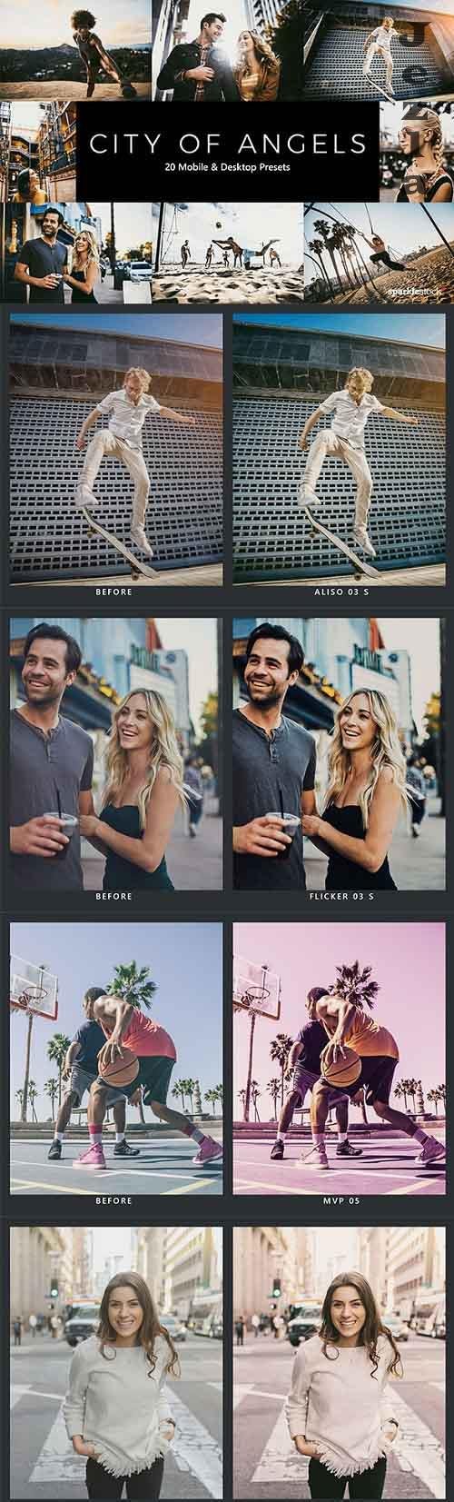 GraphicRiver - 20 City of Angels Lightroom Presets & LUTs 28763921 GraphicRiver - 20 City of Angels Lightroom Presets & LUTs 28763921