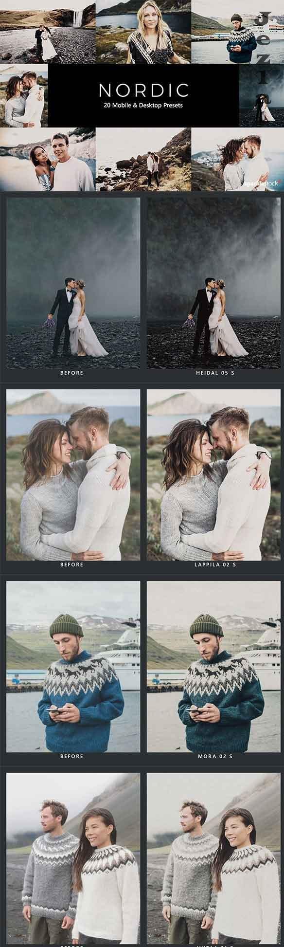 GraphicRiver - 20 Nordic Lightroom Presets & LUTs 28767116 GraphicRiver - 20 Nordic Lightroom Presets & LUTs 28767116