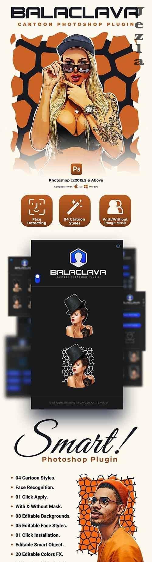 GraphicRiver - Balaclava - Cartoon PHSP Plugin 28776537
