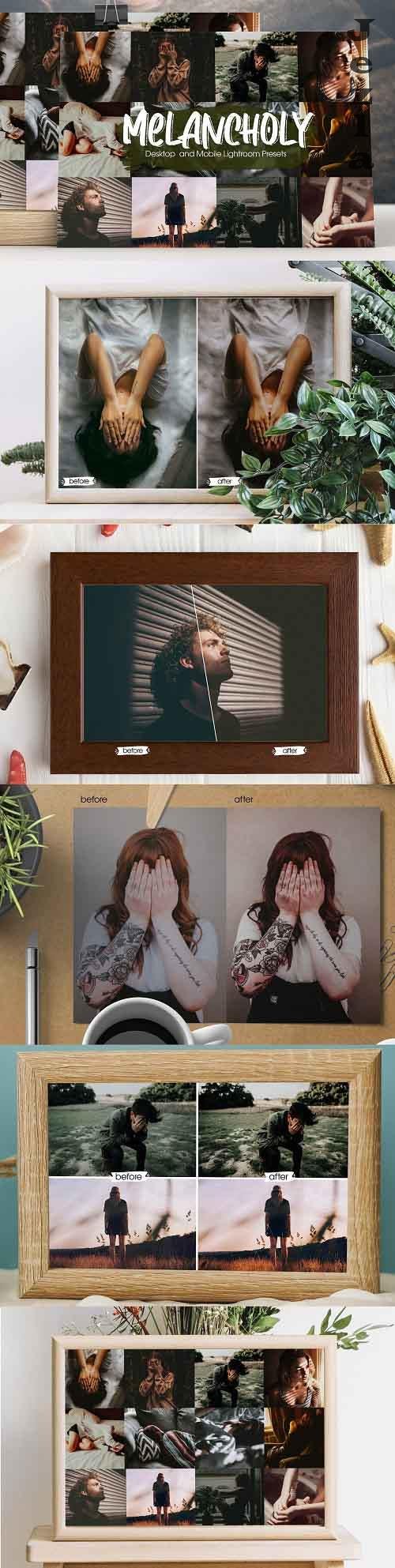 CreativeMarket - Melancholy Lightroom Presets - 5377105 CreativeMarket - Melancholy Lightroom Presets - 5377105