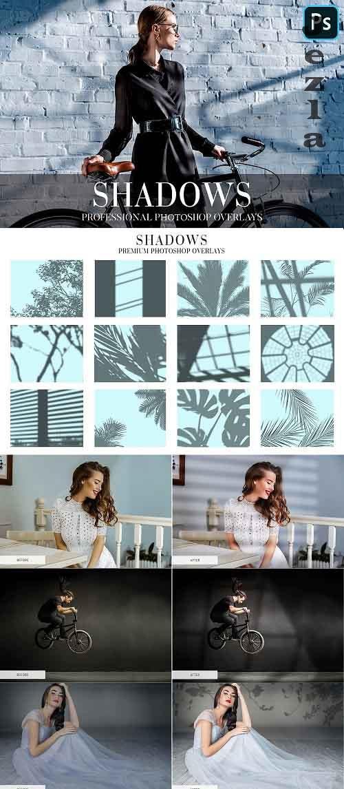 CreativeMarket - Shadows Overlays Photoshop 4943045 CreativeMarket - Shadows Overlays Photoshop 4943045