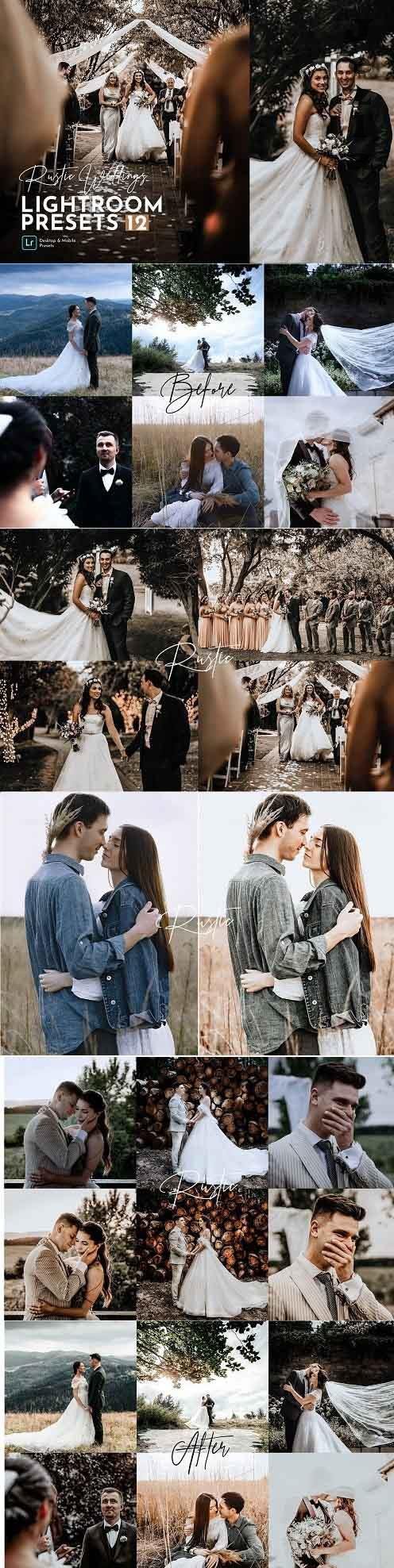CreativeMarket - Rustic Wedding LRM Preset Pack 5492135