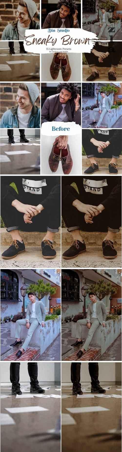 CreativeMarket - Sneaky Brown Lightroom Presets 5482214 CreativeMarket - Sneaky Brown Lightroom Presets 5482214