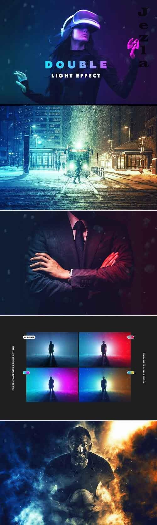 CreativeMarket - Double Light Photoshop Effect 4974274 CreativeMarket - Double Light Photoshop Effect 4974274