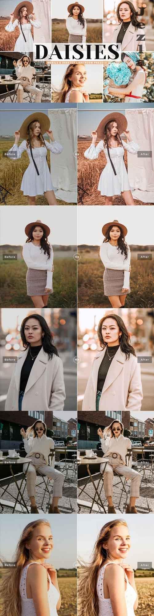 Daisies Pro Lightroom Presets - 5534493 - Mobile & Desktop Daisies Pro Lightroom Presets - 5534493 - Mobile & Desktop