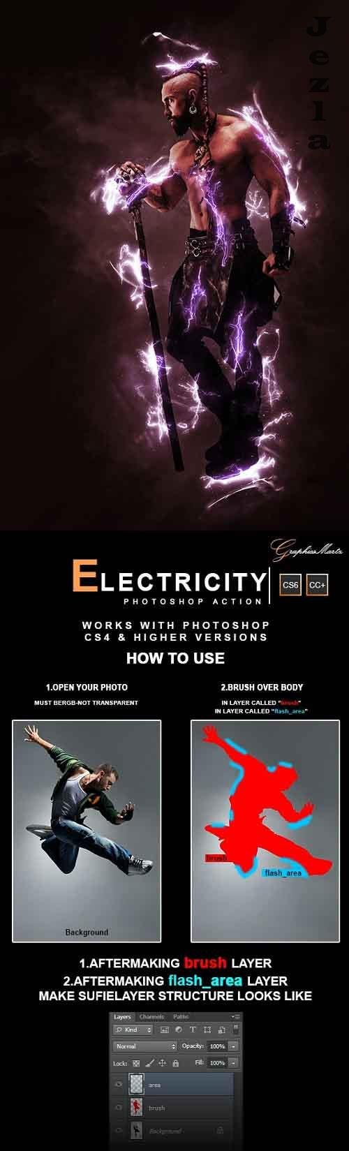 GraphicRiver - Electricity Photoshop Action 28441466 GraphicRiver - Electricity Photoshop Action 28441466
