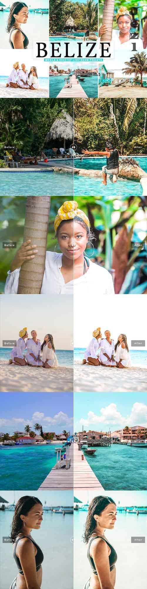 Belize Pro Lightroom Presets - 5542295 - Mobile & Desktop Belize Pro Lightroom Presets - 5542295 - Mobile & Desktop