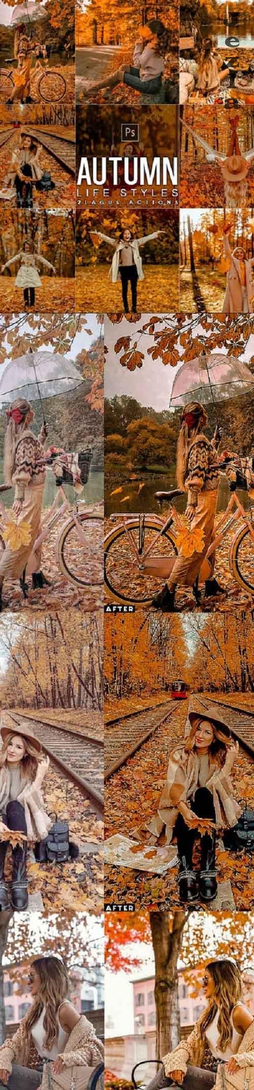 Autumn Lifestyles Photoshop Actions - 28885903 Autumn Lifestyles Photoshop Actions - 28885903