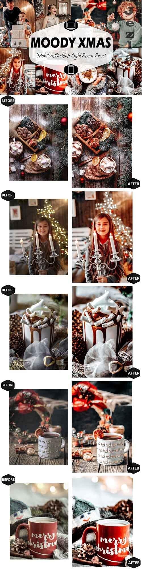 10 Moody Xmas Mobile & Desktop Lightroom Presets, Christmas - 1010956 10 Moody Xmas Mobile & Desktop Lightroom Presets, Christmas - 1010956