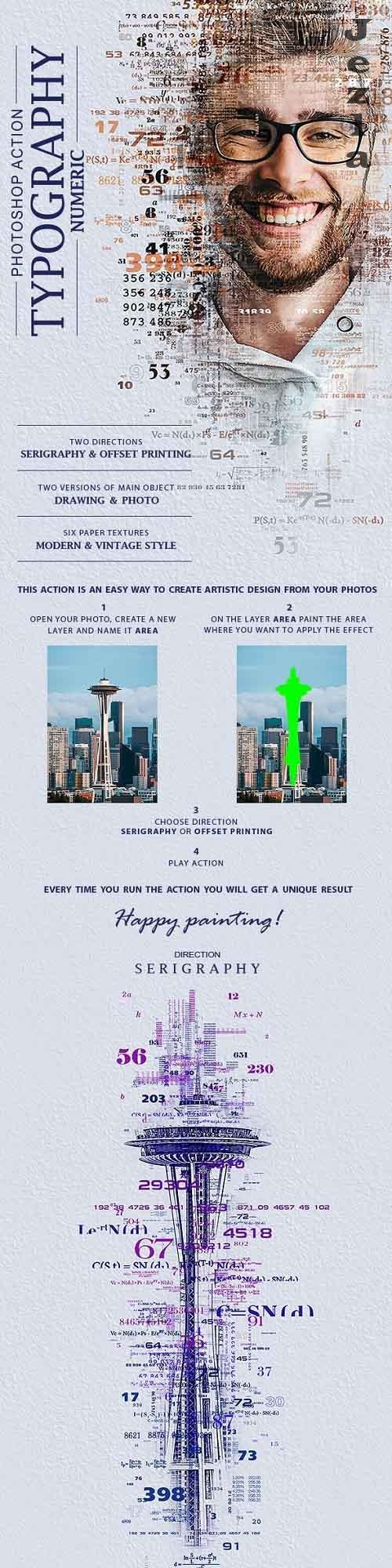 GraphicRiver - Typography (Numeric) Photoshop Action 28477619 GraphicRiver - Typography (Numeric) Photoshop Action 28477619