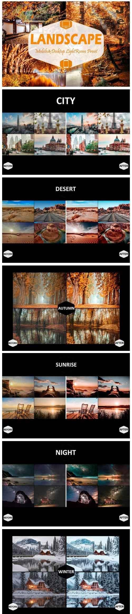 40 Landscape Mobile & Desktop Lightroom Presets, scenery Lr - 1011000 40 Landscape Mobile & Desktop Lightroom Presets, scenery Lr - 1011000