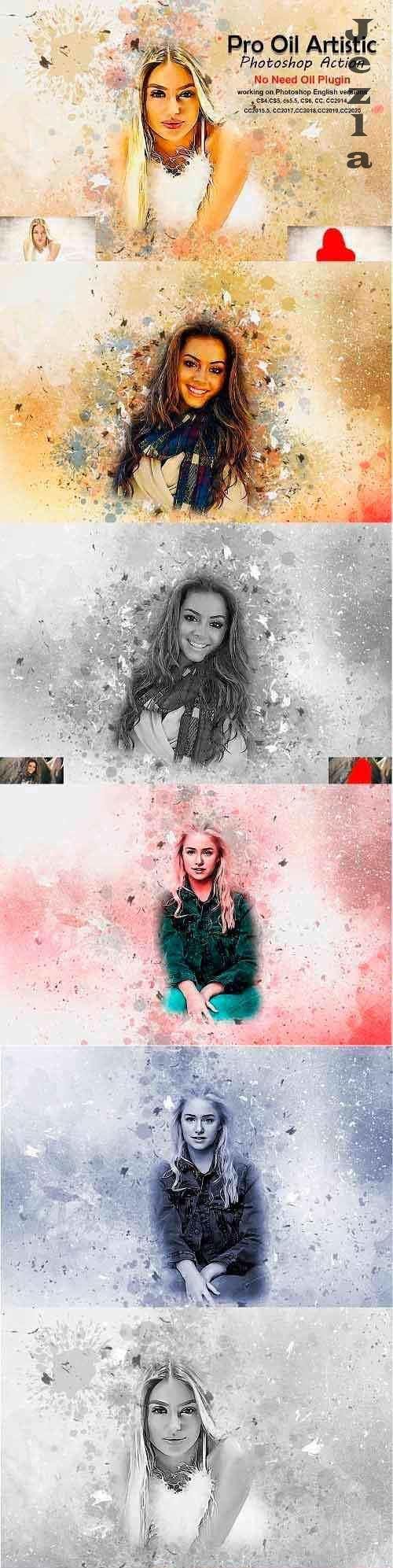 CreativeMarket - Pro Oil Artistic Photoshop Action 5275731 CreativeMarket - Pro Oil Artistic Photoshop Action 5275731