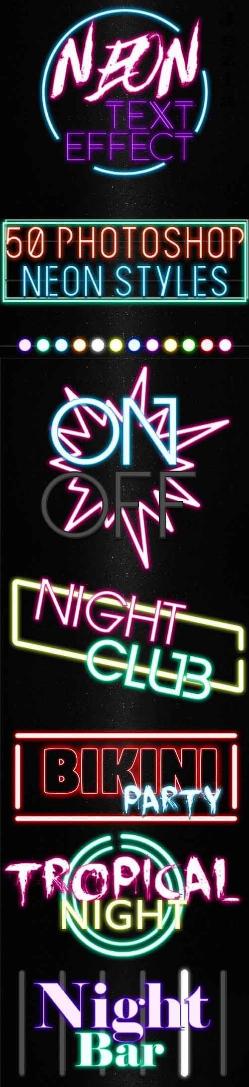 GraphicRiver - Neon Text Effect - 50 Photoshop Neon Styles 29048388 GraphicRiver - Neon Text Effect - 50 Photoshop Neon Styles 29048388