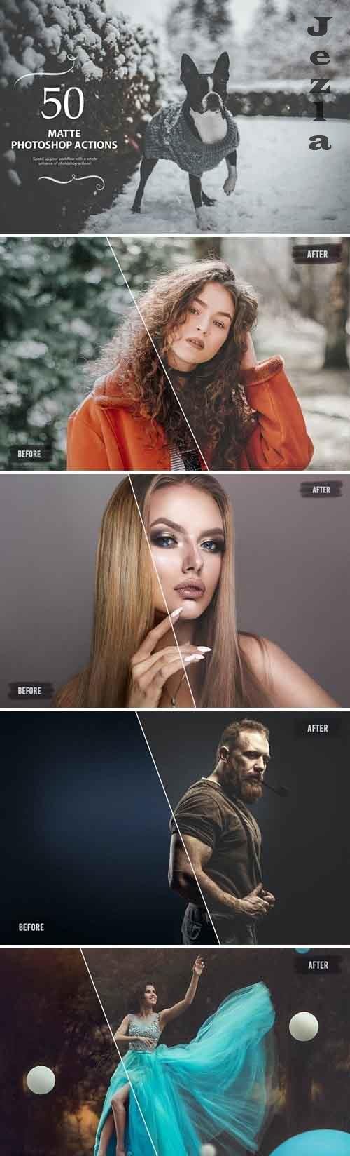 50 Matte Photoshop Actions - JLXCRCR 50 Matte Photoshop Actions - JLXCRCR