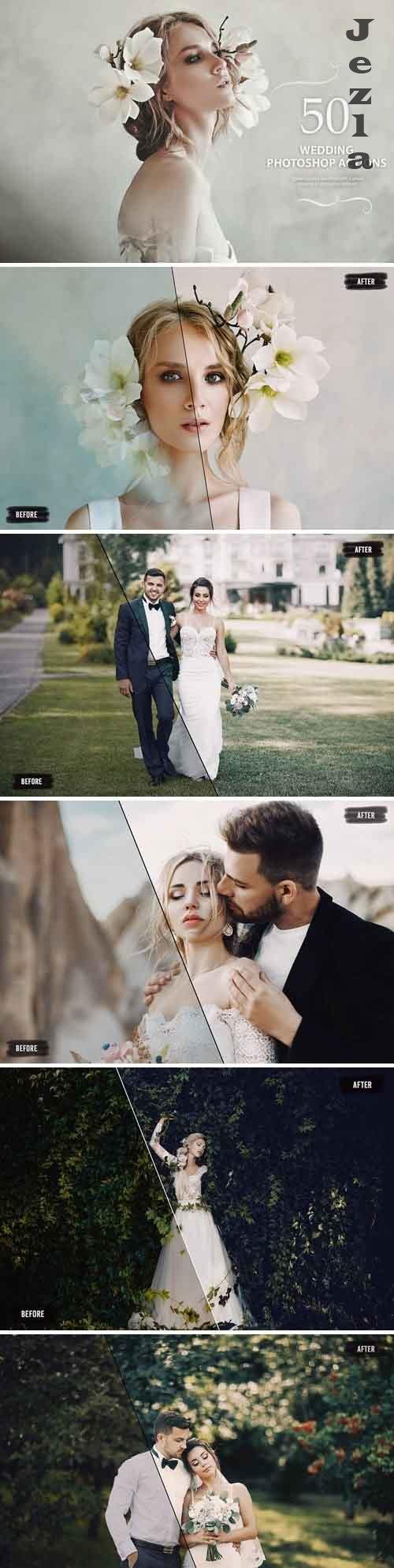 50 Wedding Photoshop Actions 50 Wedding Photoshop Actions
