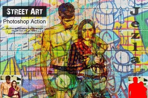 CreativeMarket - Street Art Photoshop Action 5351422 CreativeMarket - Street Art Photoshop Action 5351422
