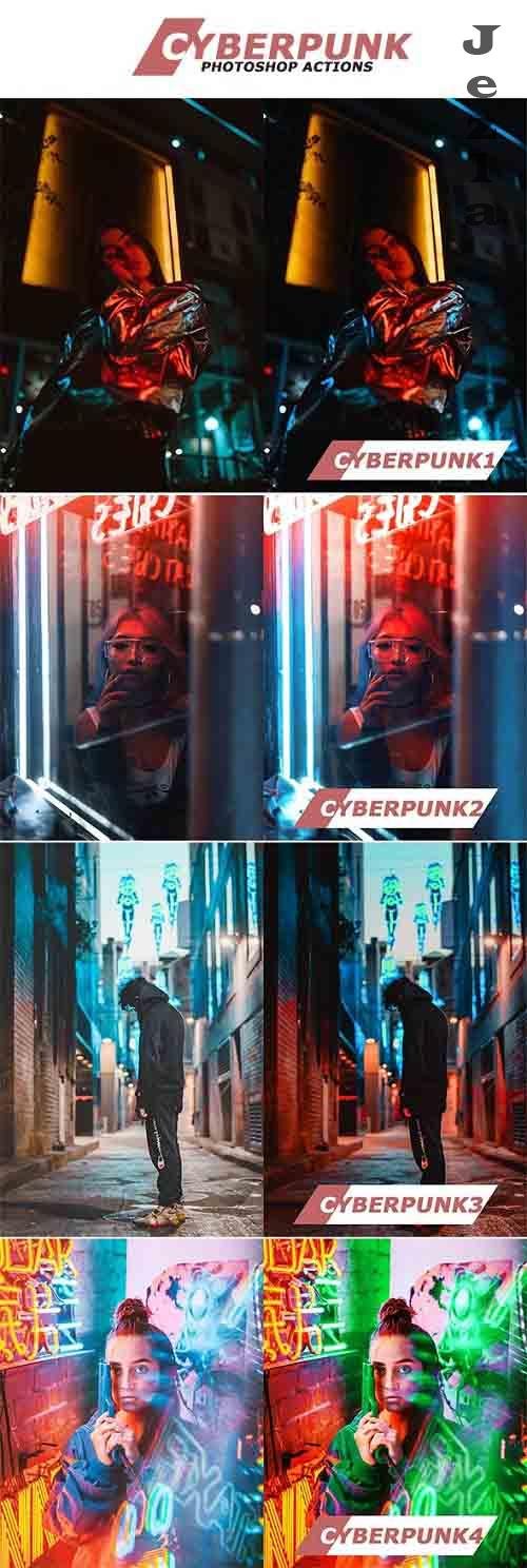 GraphicRiver - Cyberpunk Photoshop Actions 28533023 GraphicRiver - Cyberpunk Photoshop Actions 28533023