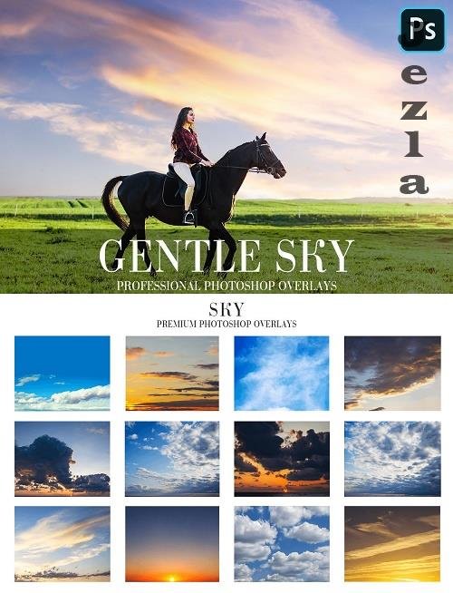 CreativeMarket - Gentle Sky Overlays Photoshop 4936170 CreativeMarket - Gentle Sky Overlays Photoshop 4936170