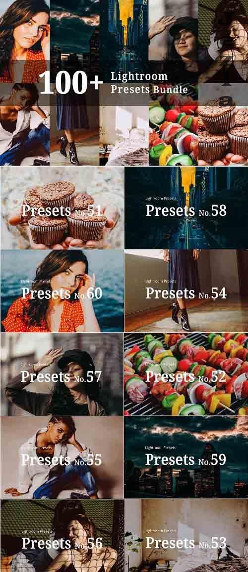 CreativeMarket - 100+ Lightroom Presets Bundle 5363530 CreativeMarket - 100+ Lightroom Presets Bundle 5363530