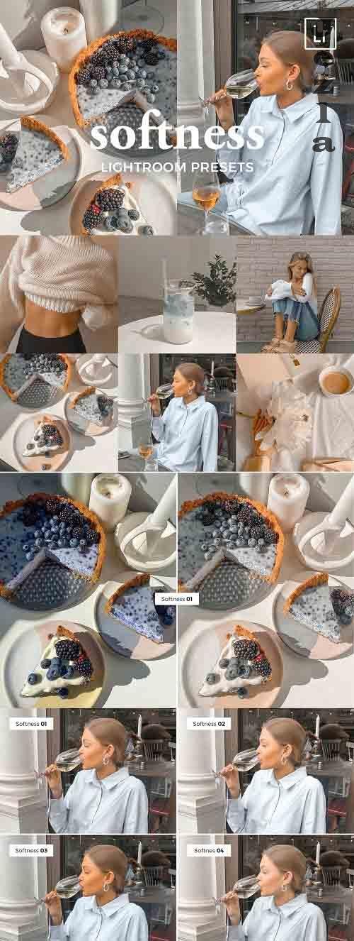 CreativeMarket - 4 Lightroom Presets SOFTNESS 5447284 CreativeMarket - 4 Lightroom Presets SOFTNESS 5447284