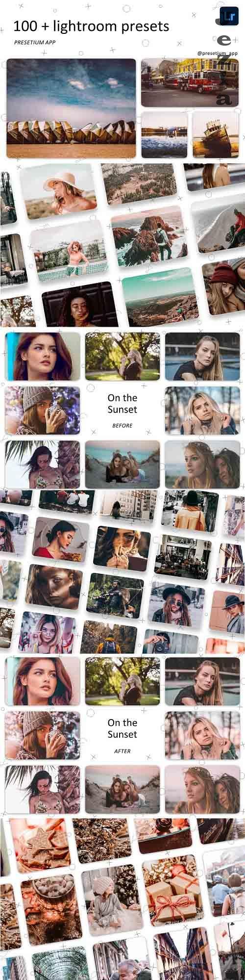 CreativeMarket - 100 + LRM Mobile Preset DNG 5228629