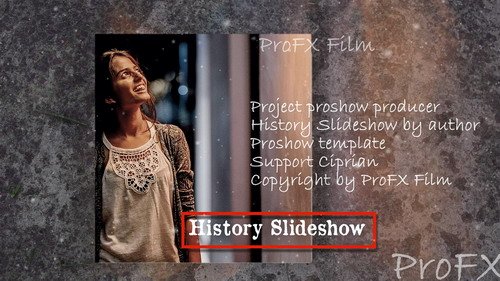 Проект ProShow Producer - History Slideshow V.02