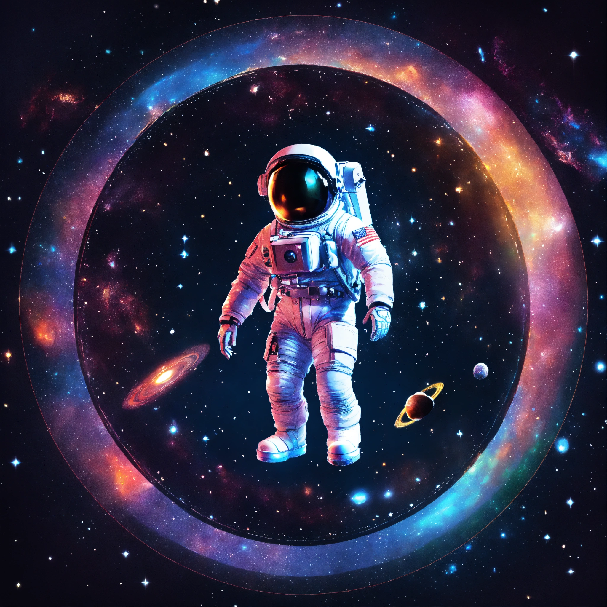 Космонавт - взгляд в бесконечность