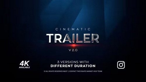 Cinematic Trailer 4K 21494406 - Project for AFEFS (Videohive)