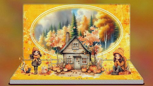 Проект ProShow Producer - Autumn Pop Up Book